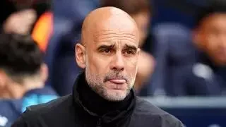 Guardiola en estado puro: el gesto viral en rueda de prensa que dedicó al Arsenal